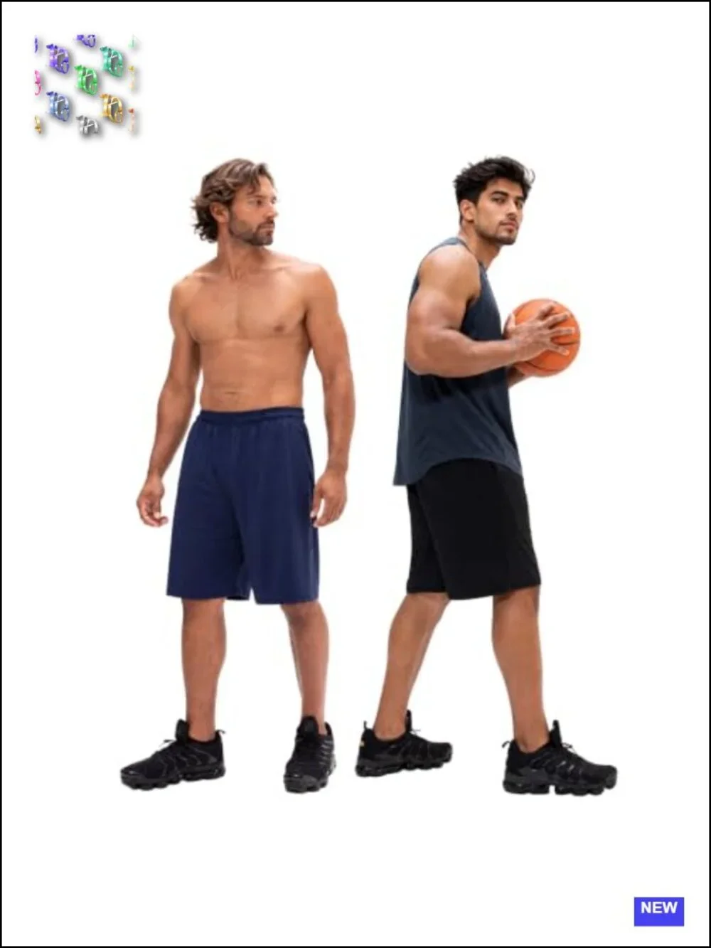2-Pack Men's Loose-Fit 10